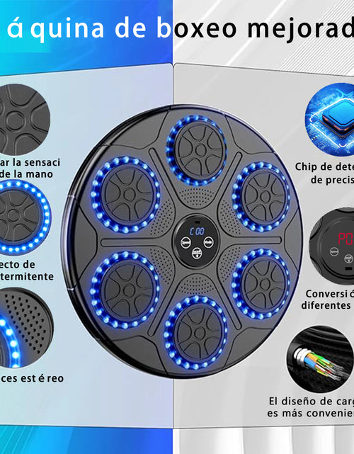 Load image into Gallery viewer, New Music Boxing Machine Smart Bluetooth Wall Mounted Music Boxing Trainer Gym Home Electronic Boxing Target Punching Equipment

